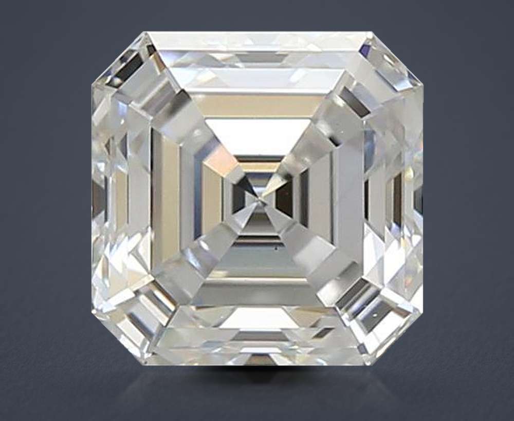 2.42 Carat Asscher Lab Diamond