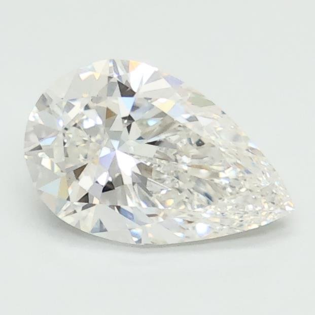 1.00ct E VVS2 Rare Carat Ideal Cut Pear Lab Grown Diamond