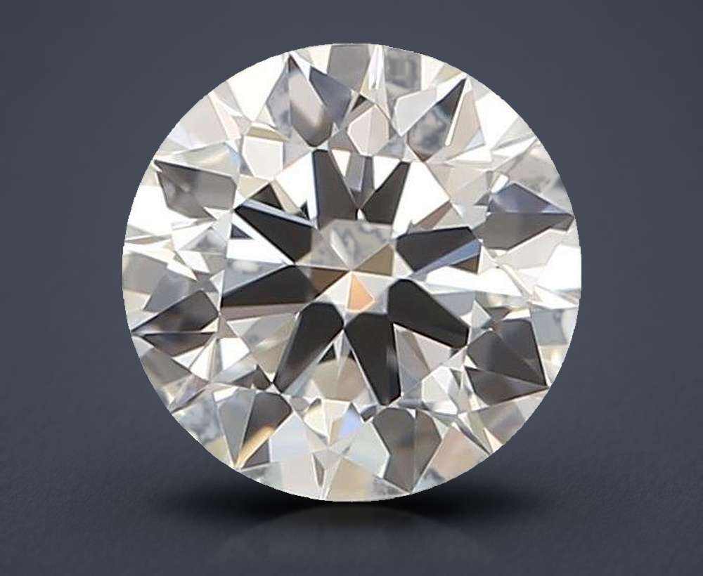 0.51 Carat Round Natural Diamond