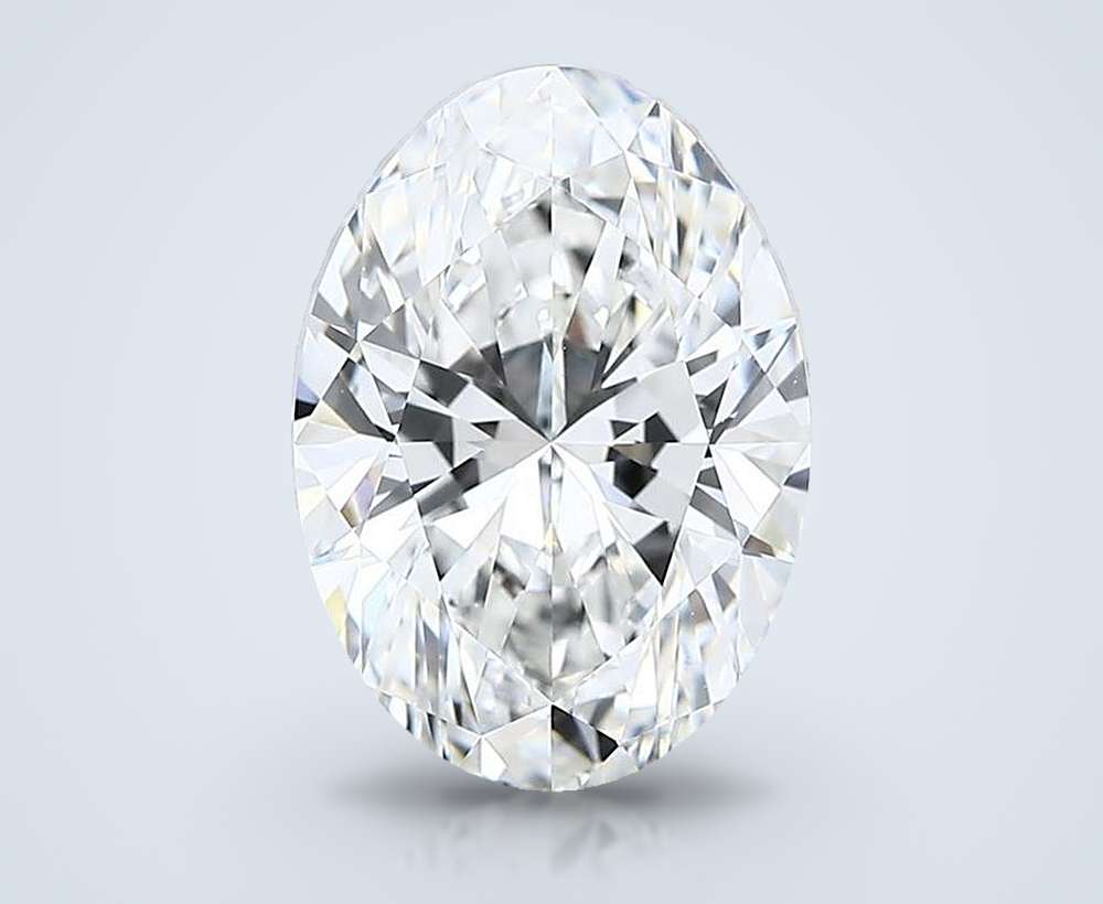 3.09 Carat Oval Lab Diamond