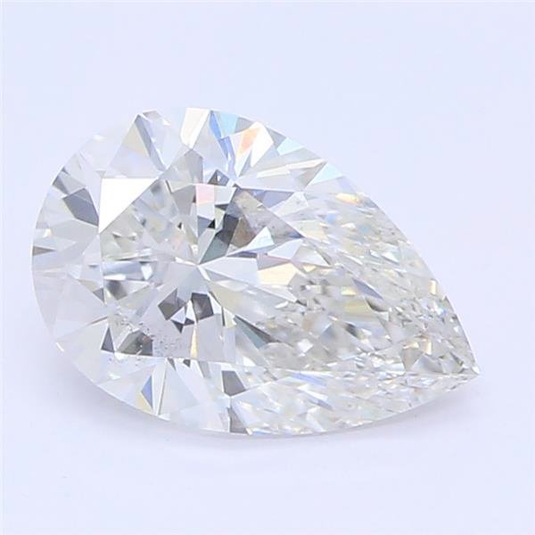 0.70ct F SI1 Rare Carat Ideal Cut Pear Lab Grown Diamond