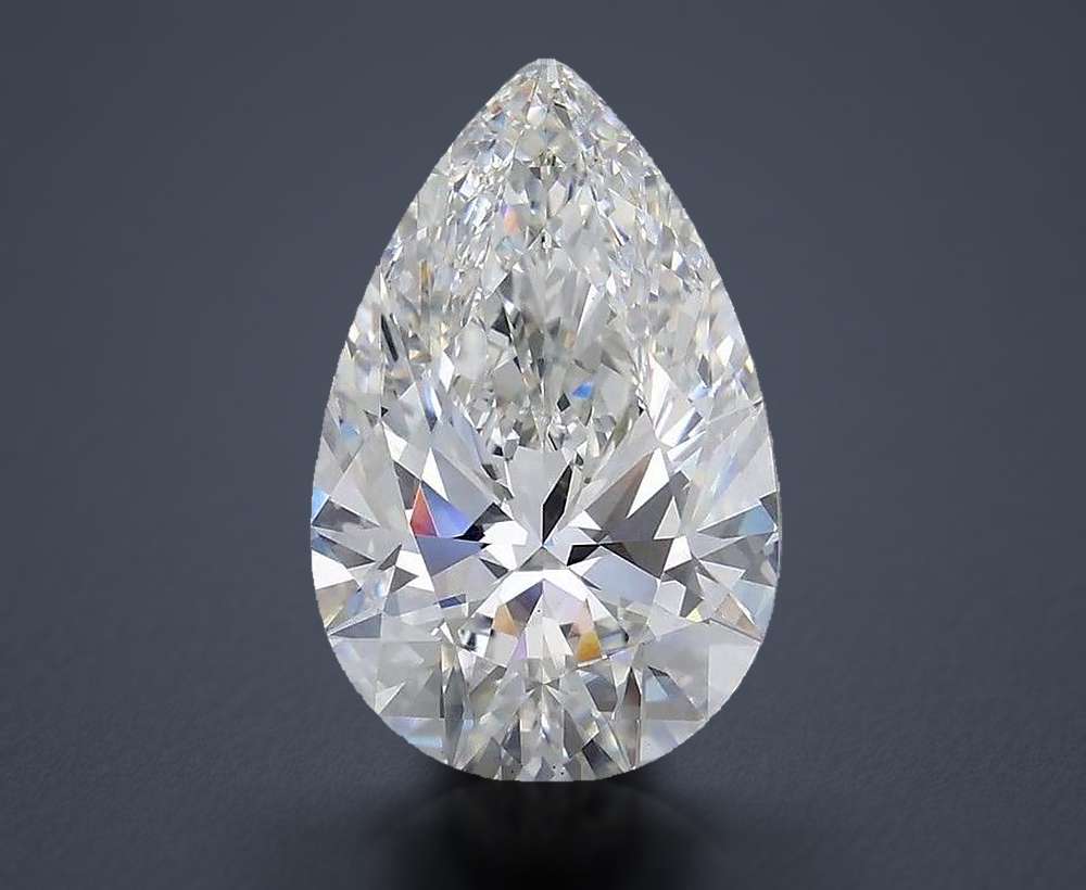 7.10 Carat Pear Lab Diamond