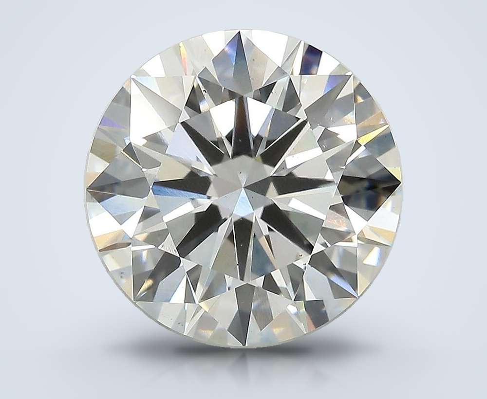 6.24 Carat Round Lab Diamond