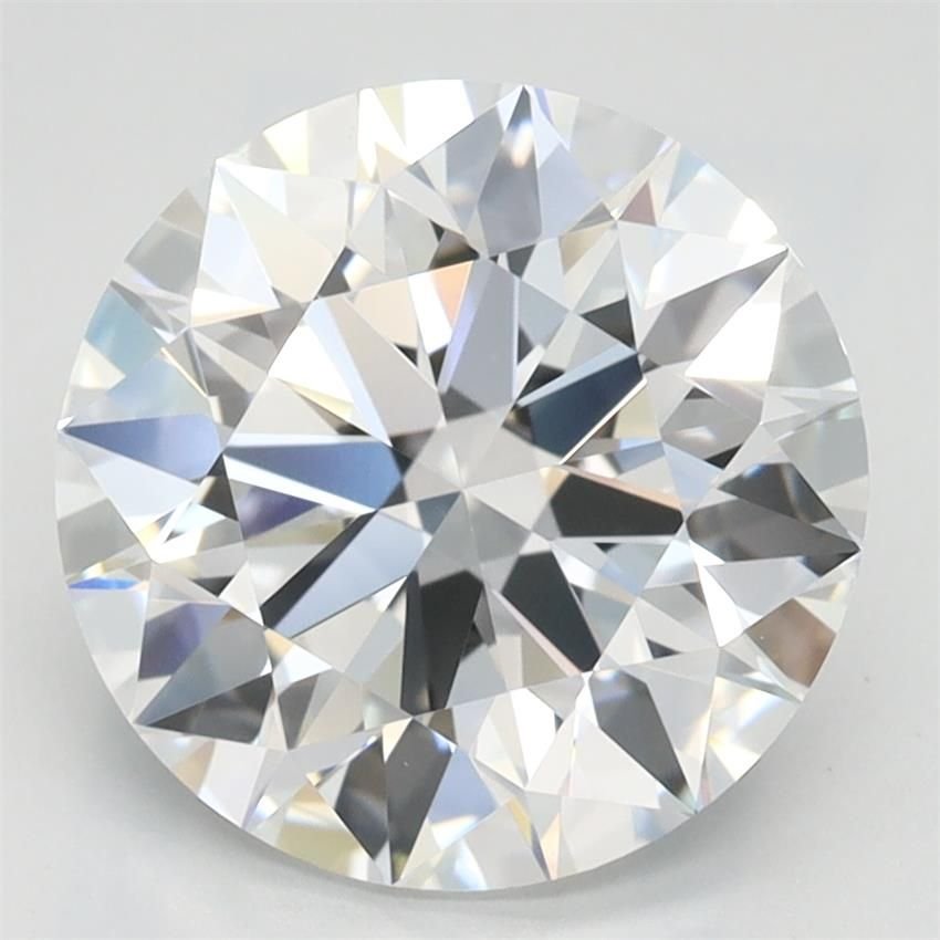 2.89ct D VVS1 Rare Carat Ideal Cut Round Lab Grown Diamond