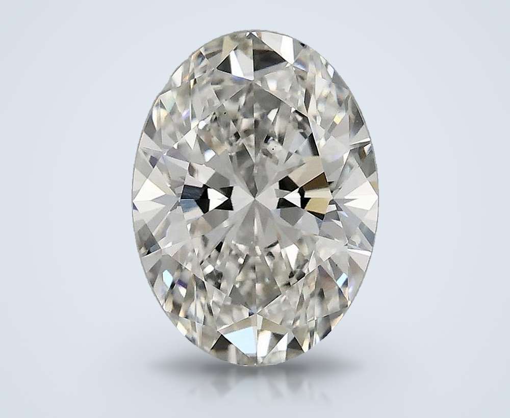 2.52 Carat Oval Lab Diamond
