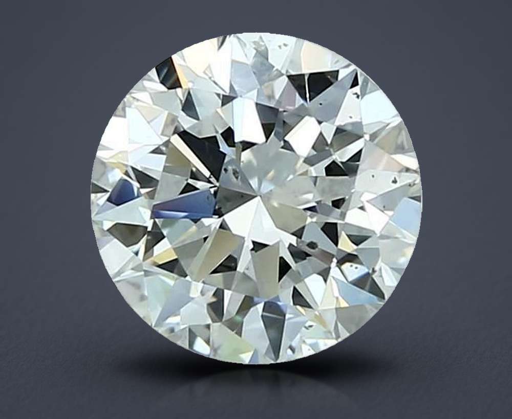 2.01 Carat Round Natural Diamond