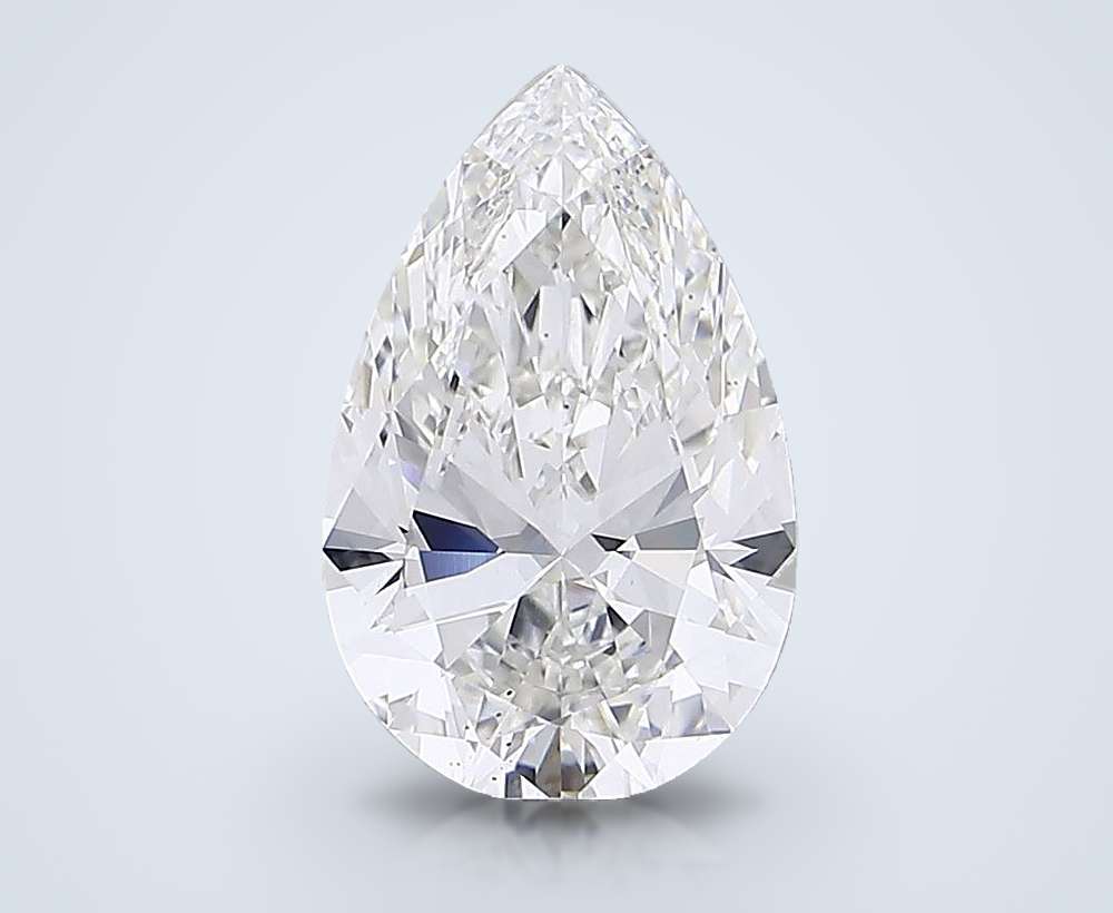 7.56 Carat Pear Lab Diamond