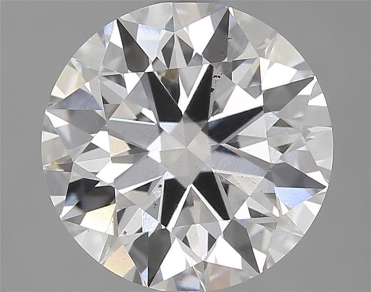 2.13ct D SI1 Rare Carat Ideal Cut Round Lab Grown Diamond