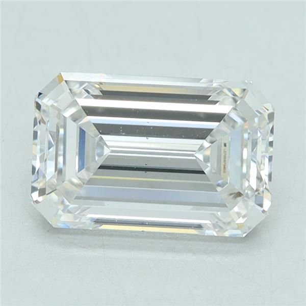 1.50ct D VS2 Rare Carat Ideal Cut Emerald Lab Grown Diamond