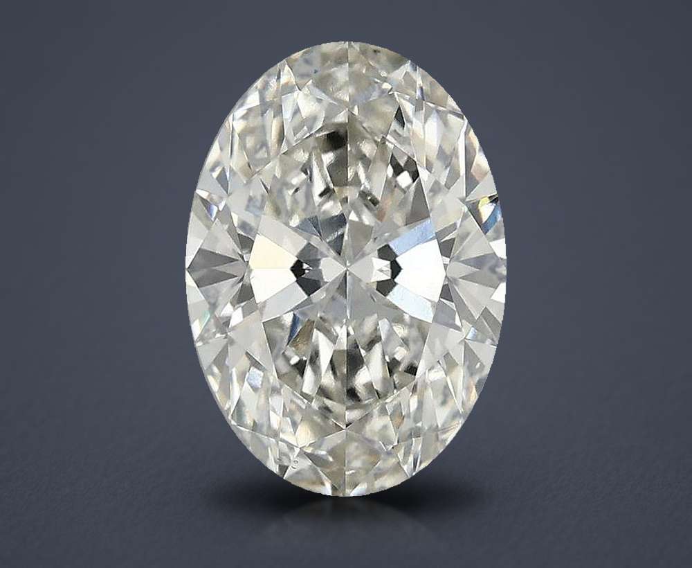 2.43 Carat Oval Lab Diamond