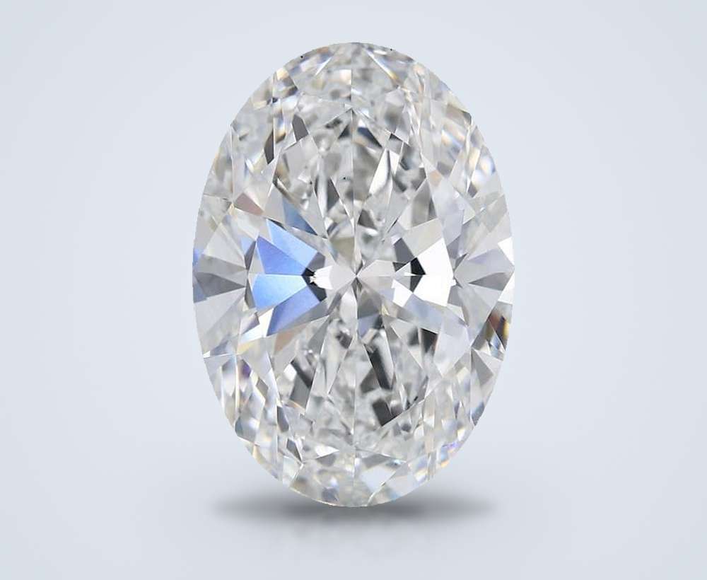 5.88 Carat Oval Lab Diamond