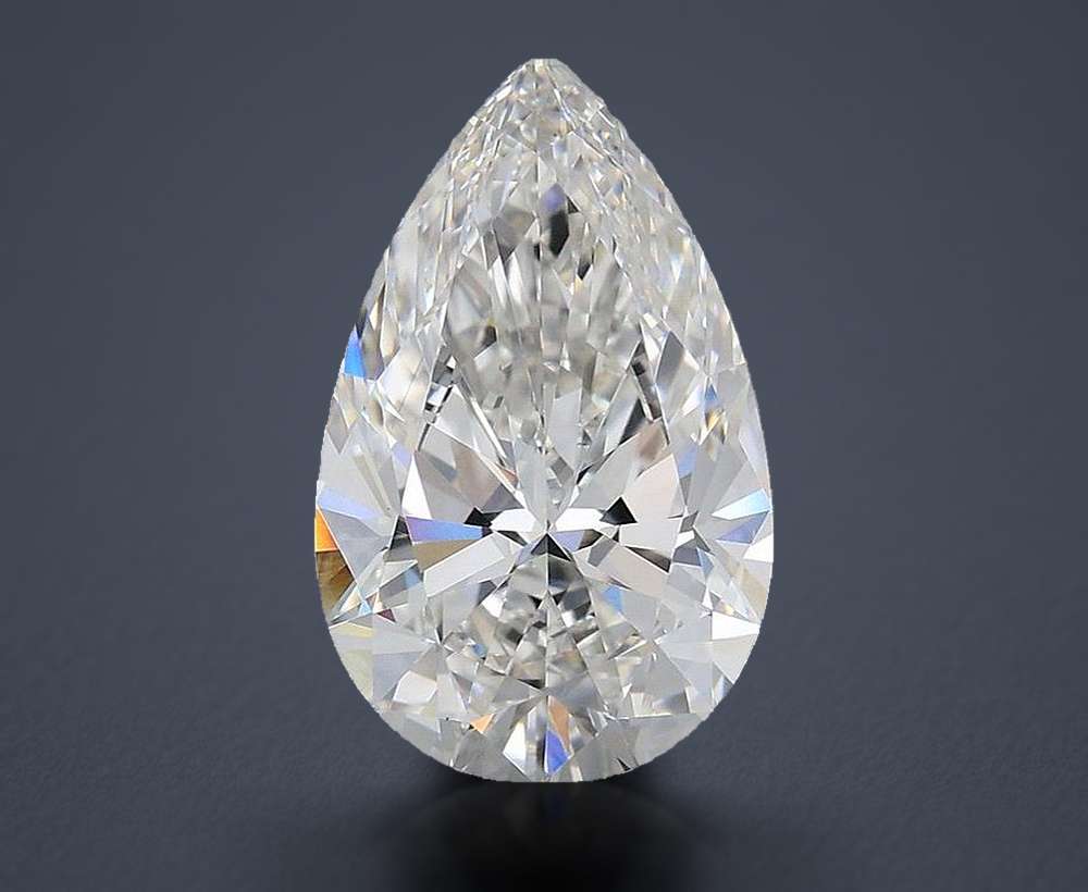 4.11 Carat Pear Lab Diamond