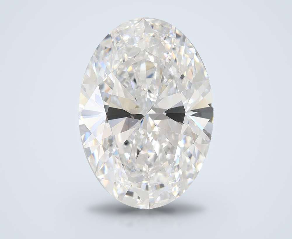 3.78 Carat Oval Lab Diamond