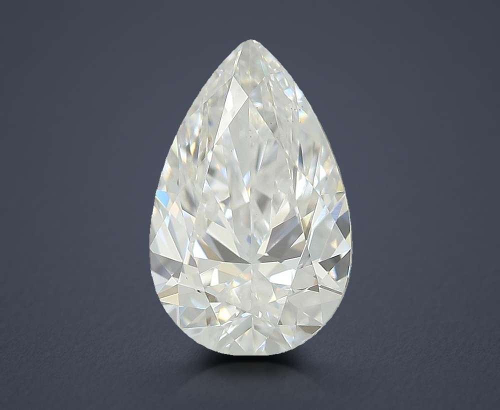 1.54 Carat Pear Lab Diamond