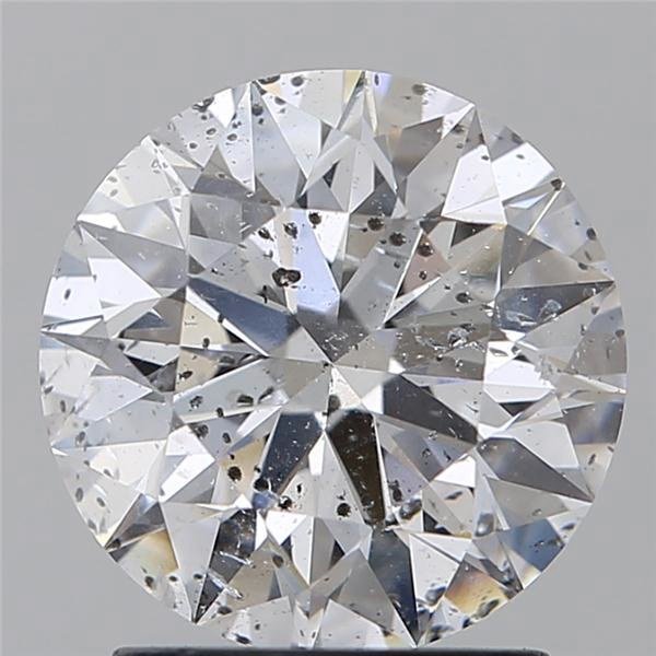 2.01ct D SI2 Rare Carat Ideal Cut Round Diamond