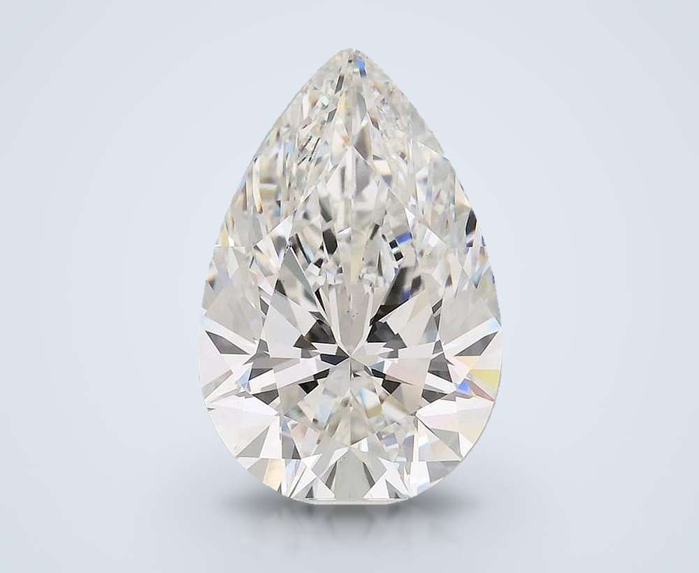 5.05 Carat Pear Lab Diamond