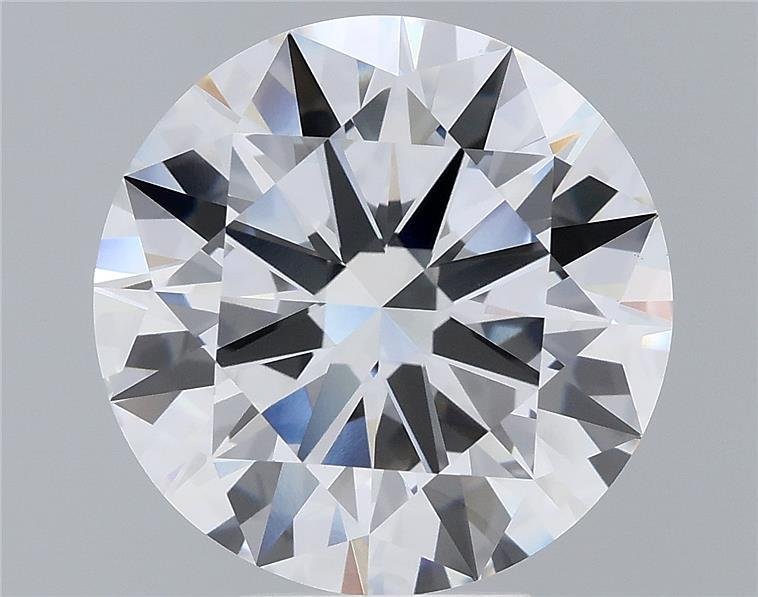 6.20ct E VVS2 Rare Carat Ideal Cut Round Lab Grown Diamond