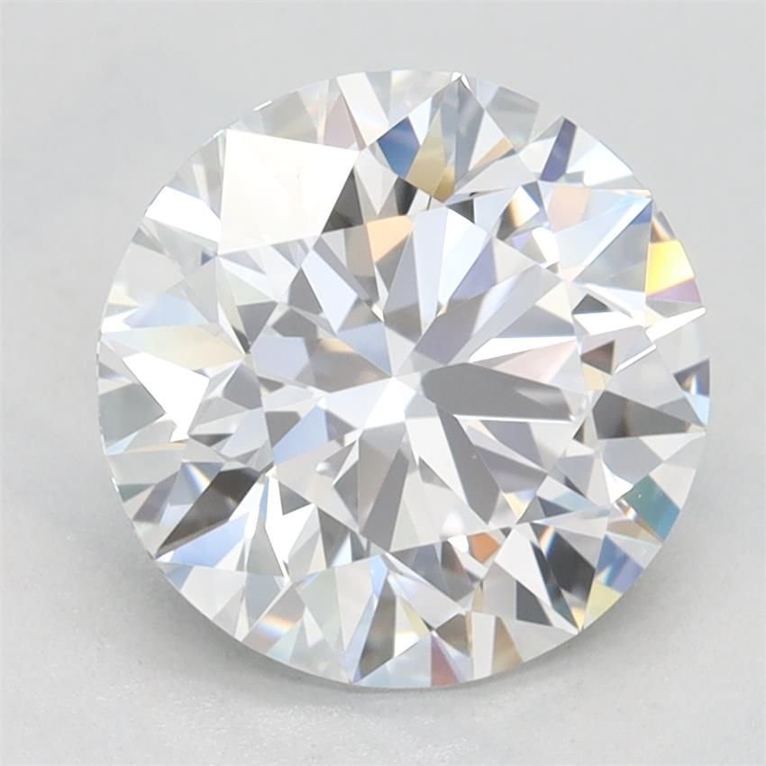 2.41ct D VVS1 Rare Carat Ideal Cut Round Lab Grown Diamond