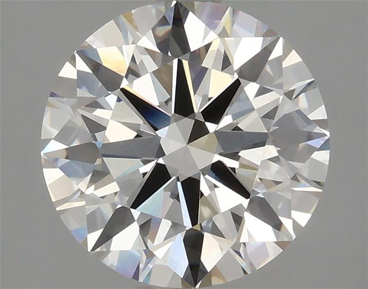 2.77ct H VVS2 Rare Carat Ideal Cut Round Lab Grown Diamond