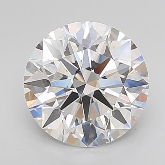 3.07ct E VS2 Rare Carat Ideal Cut Round Lab Grown Diamond