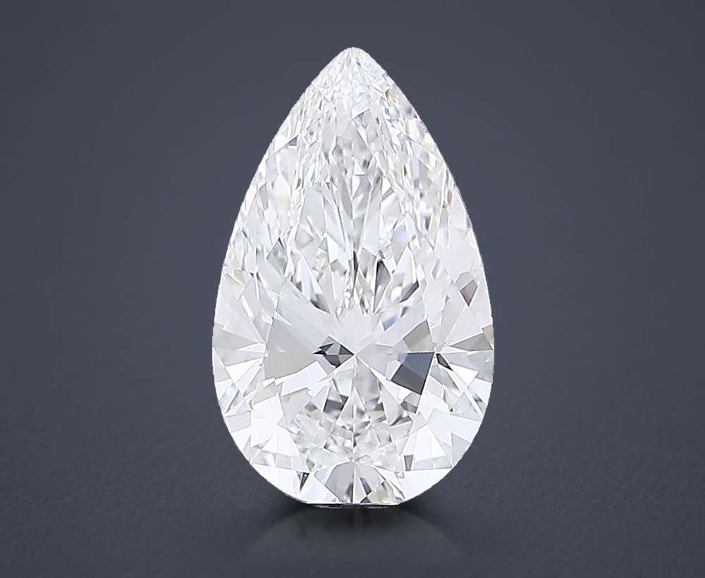 7.05 Carat Pear Lab Diamond