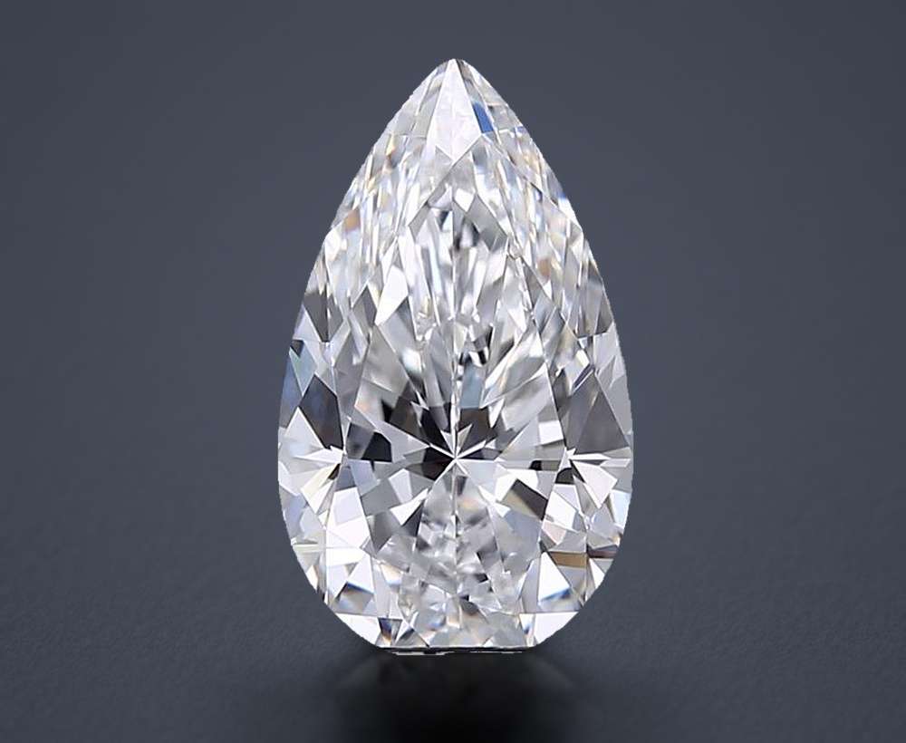 1.71 Carat Pear Lab Diamond