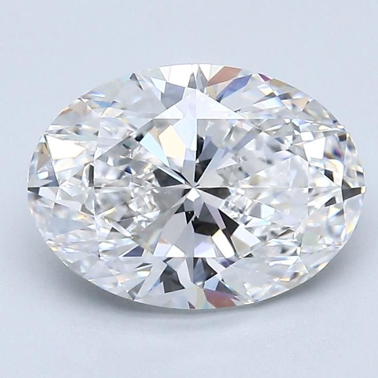 2.51ct E VS2 Very Good Cut Oval Diamond
