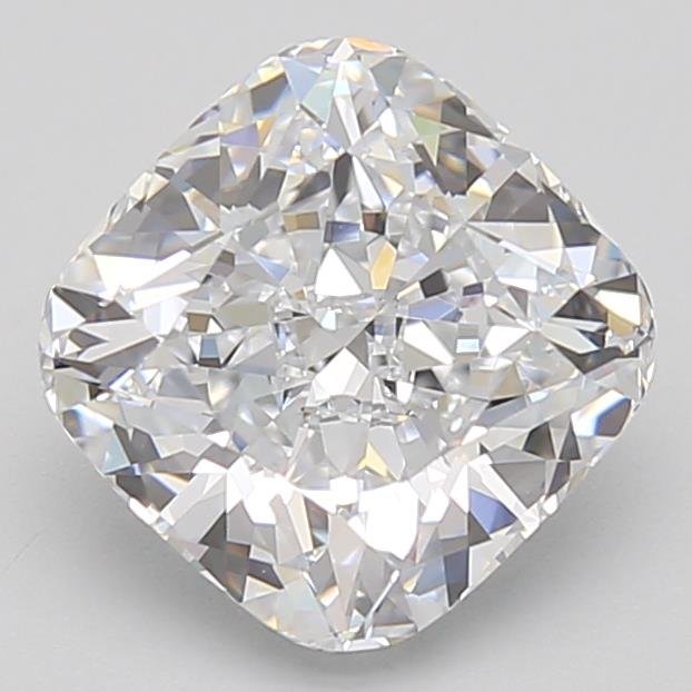 2.17ct D VVS2 Rare Carat Ideal Cut Cushion Lab Grown Diamond