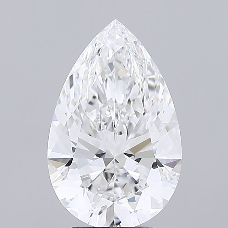 3.80 Carat Pear Lab Diamond