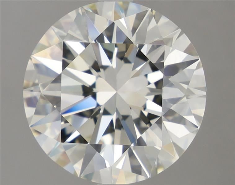 3.79ct K VVS1 Rare Carat Ideal Cut Round Diamond