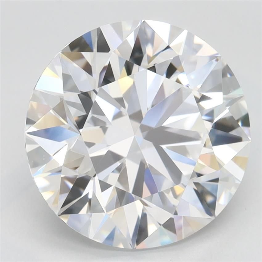 3.79ct D IF Rare Carat Ideal Cut Round Lab Grown Diamond
