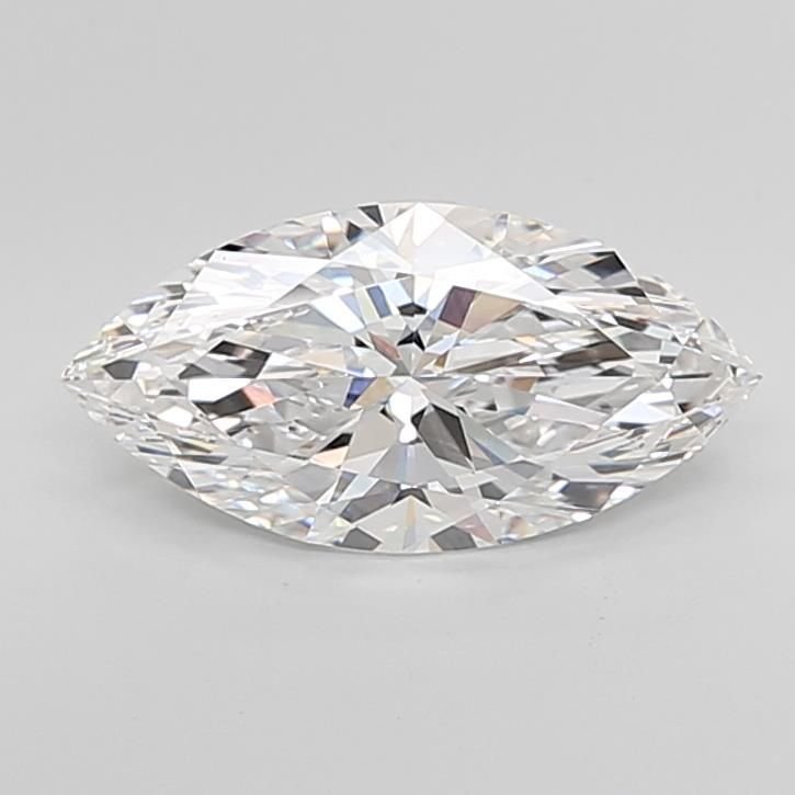 3.03ct E VVS2 Rare Carat Ideal Cut Marquise Lab Grown Diamond