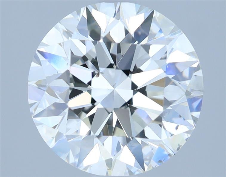 2.05ct H SI1 Rare Carat Ideal Cut Round Diamond