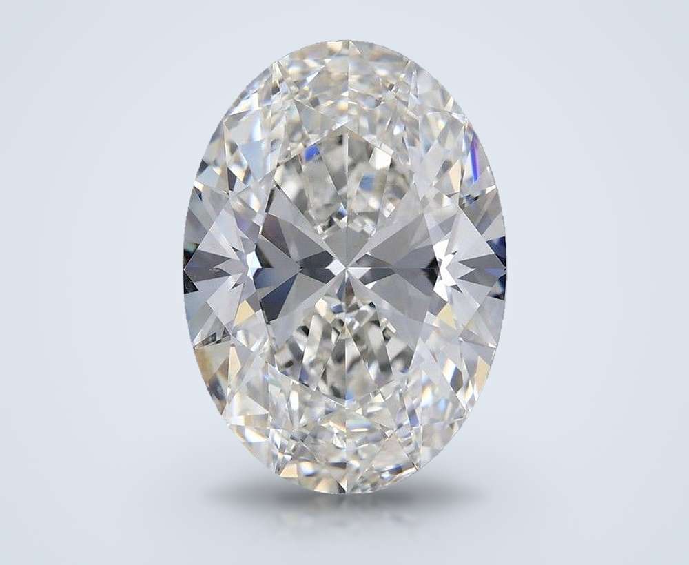7.51 Carat Oval Lab Diamond