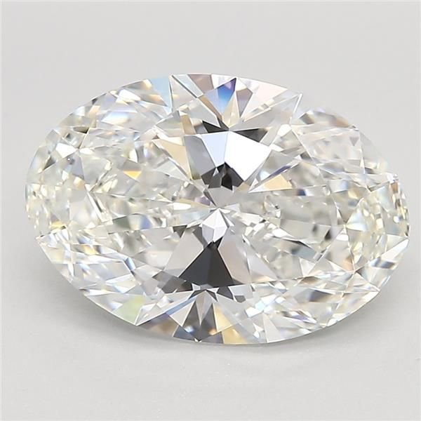 3.60ct G VVS2 Rare Carat Ideal Cut Oval Lab Grown Diamond