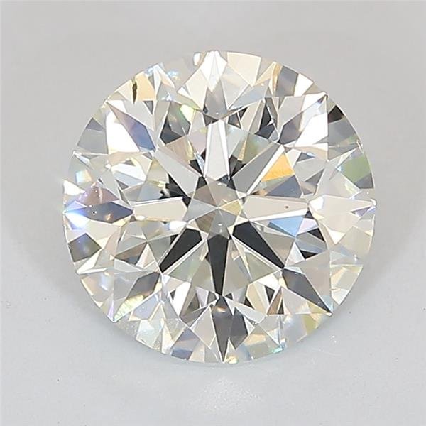 2.02ct J SI1 Excellent Cut Round Lab Grown Diamond