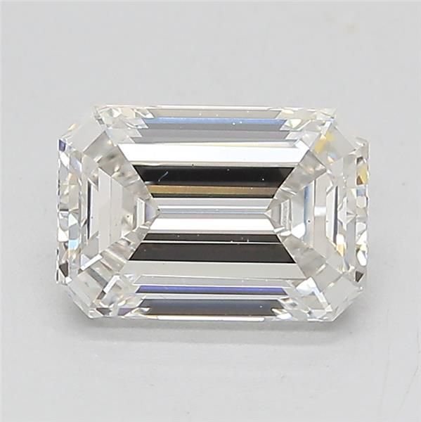 1.57ct G VS1 Rare Carat Ideal Cut Emerald Lab Grown Diamond