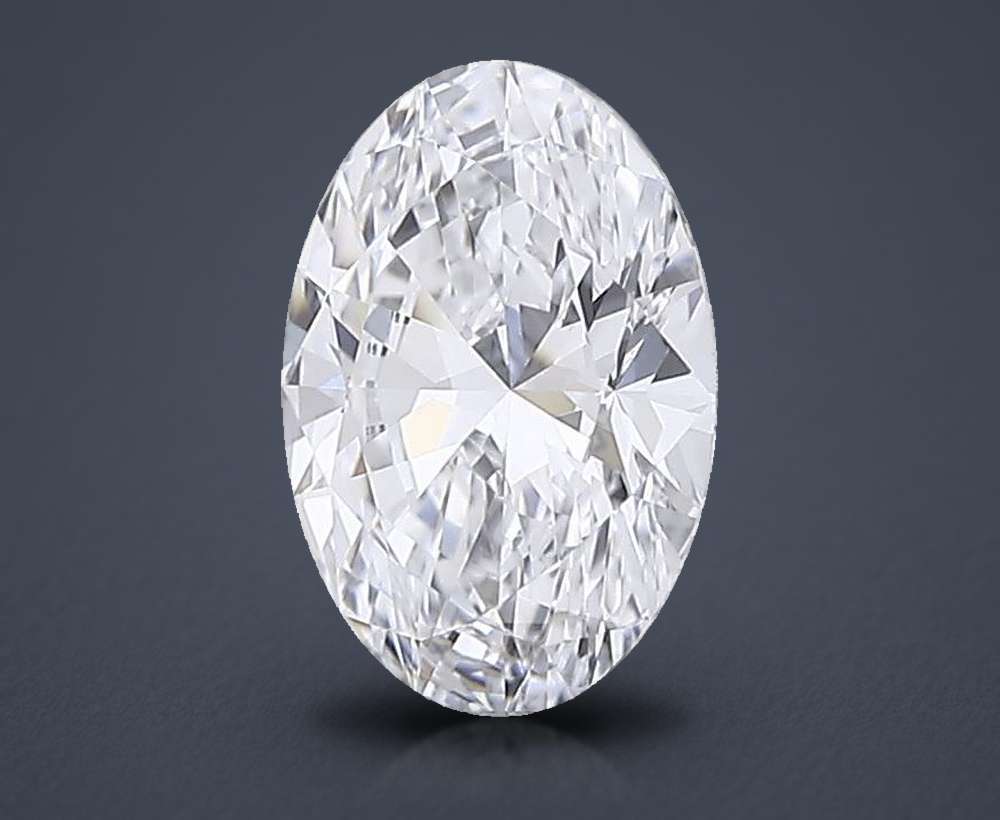 0.71 Carat Oval Lab Diamond