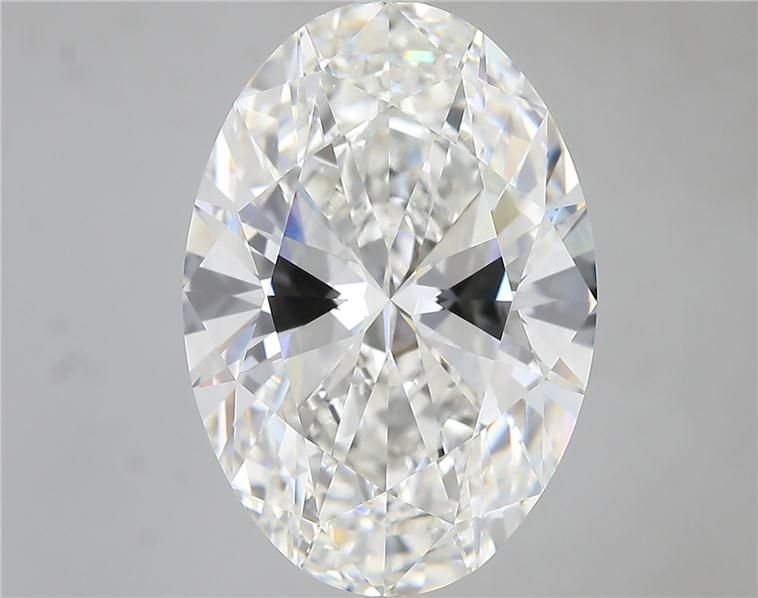 9.06ct F VVS2 Rare Carat Ideal Cut Oval Lab Grown Diamond