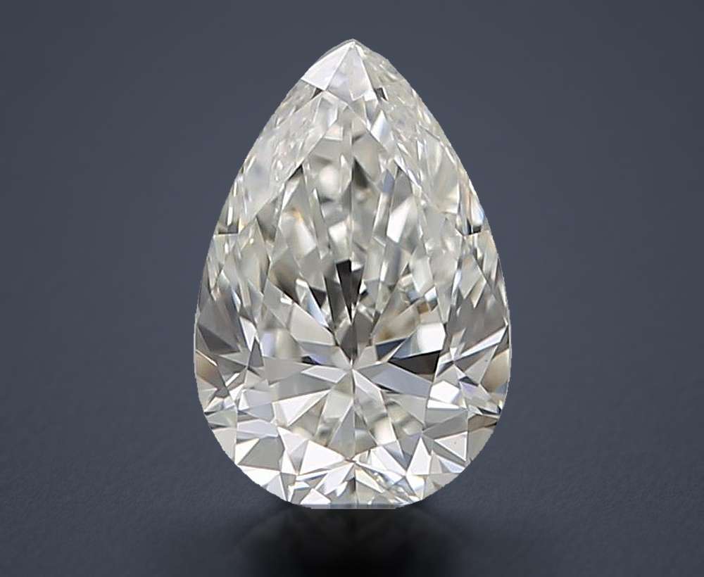 0.50 Carat Pear Natural Diamond
