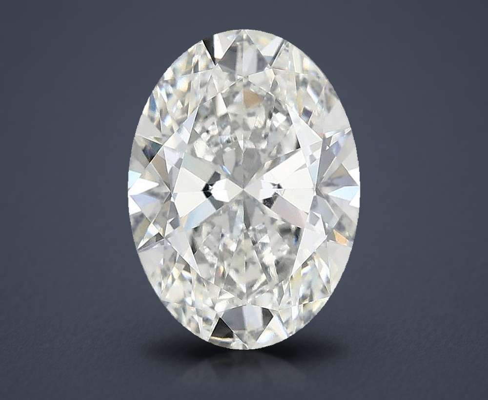 2.53 Carat Oval Lab Diamond