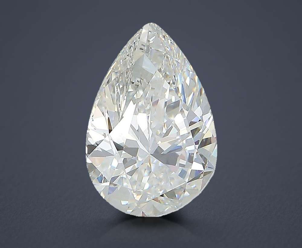 2.72 Carat Pear Lab Diamond