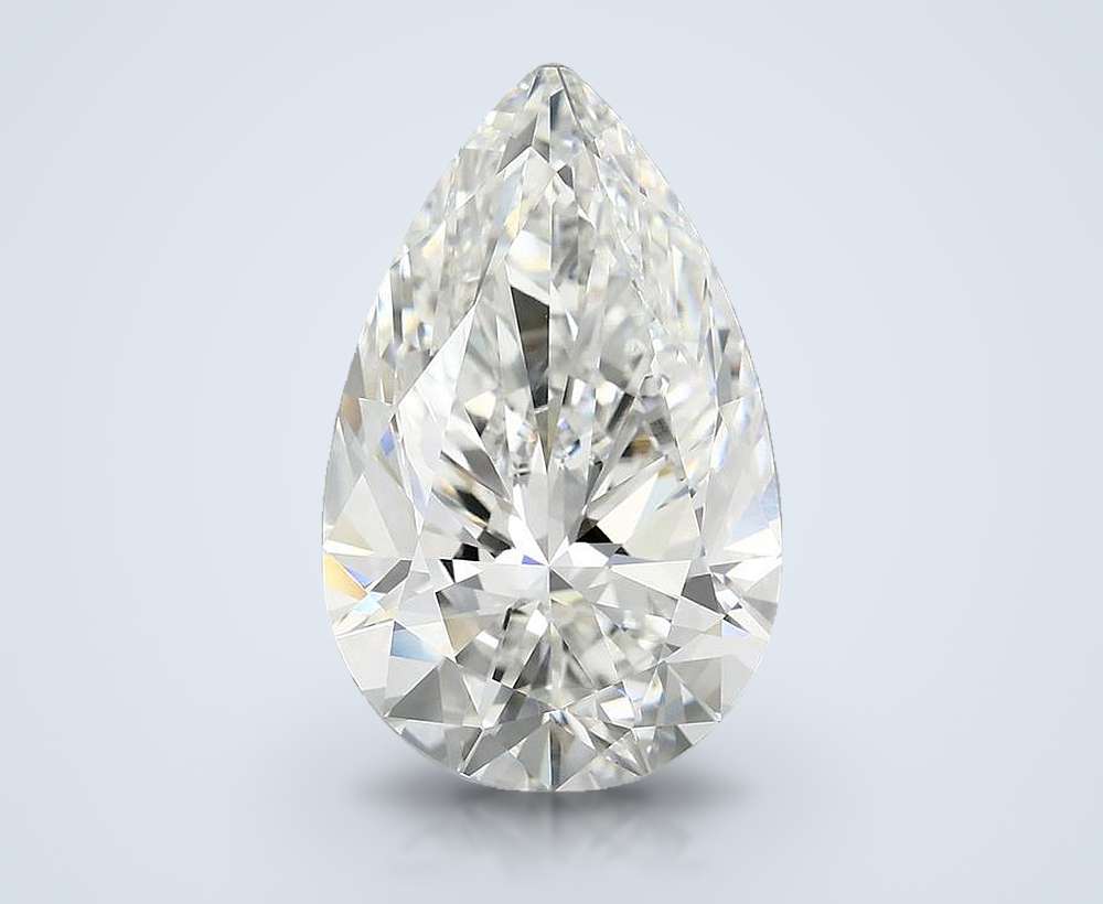 7.20 Carat Pear Lab Diamond