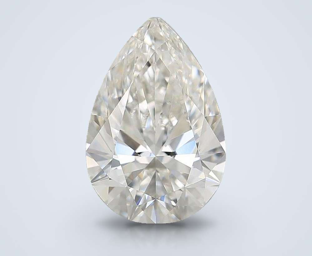 1.54 Carat Pear Lab Diamond