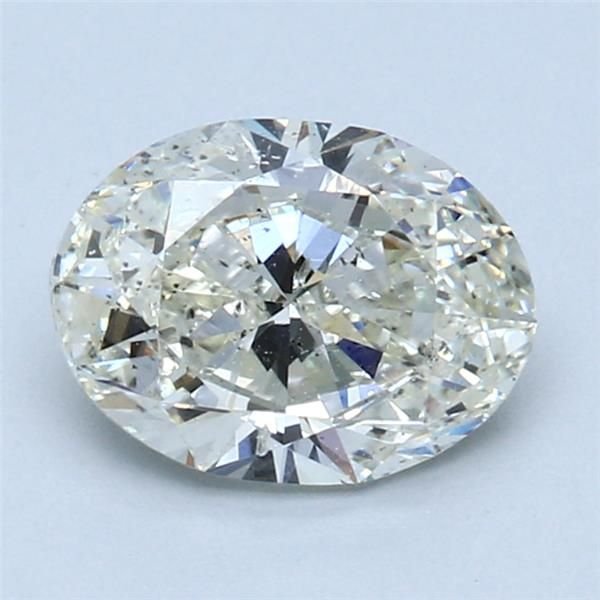 1.50ct K SI2 Rare Carat Ideal Cut Oval Diamond