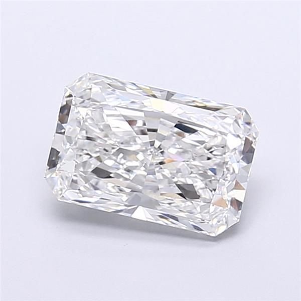 2.56ct E VVS2 Rare Carat Ideal Cut Radiant Lab Grown Diamond