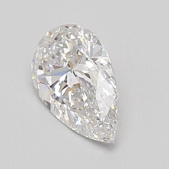 0.81ct D VS2 Rare Carat Ideal Cut Pear Lab Grown Diamond