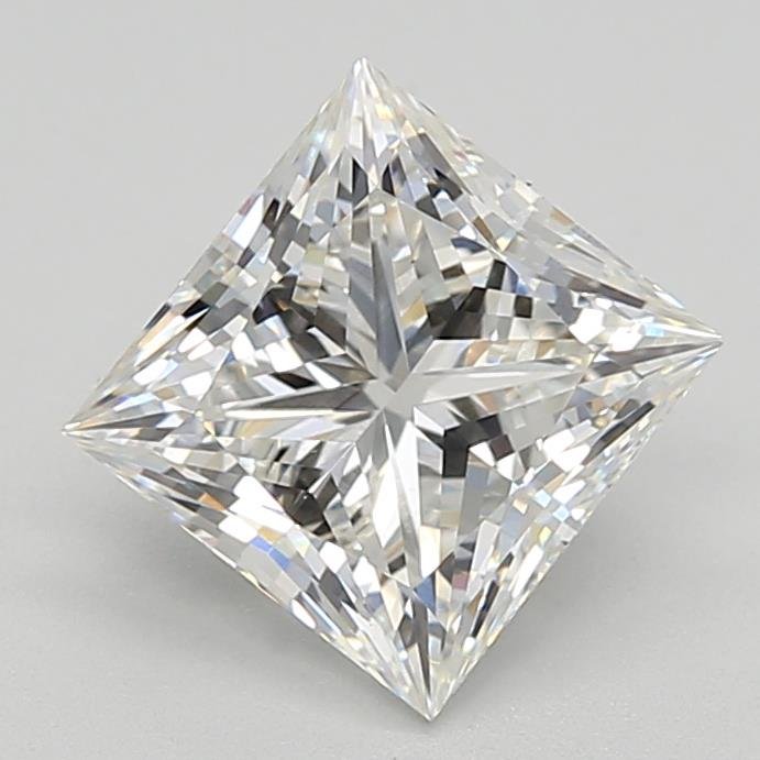 1.60ct F VS1 Rare Carat Ideal Cut Princess Lab Grown Diamond