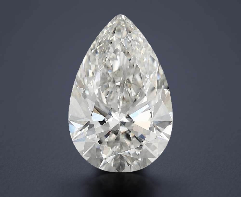2.55 Carat Pear Lab Diamond