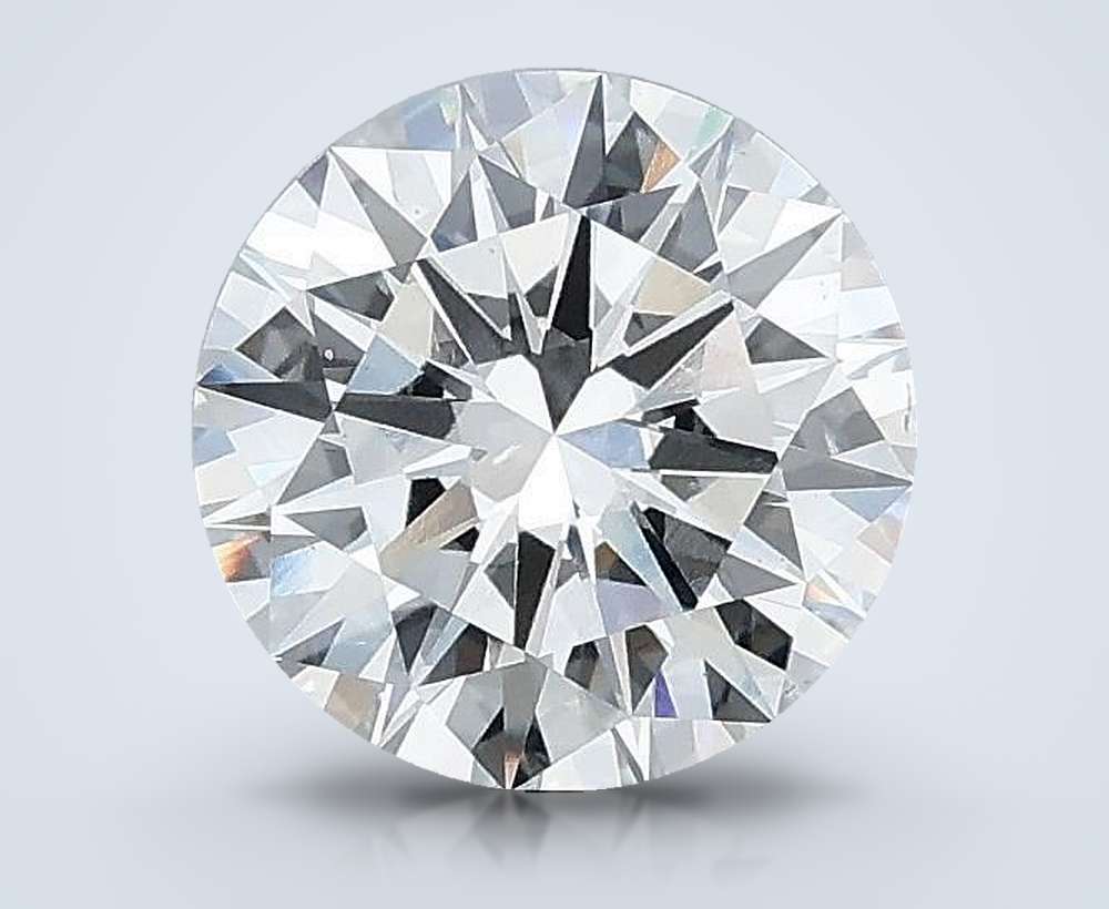 5.53 Carat Round Lab Diamond